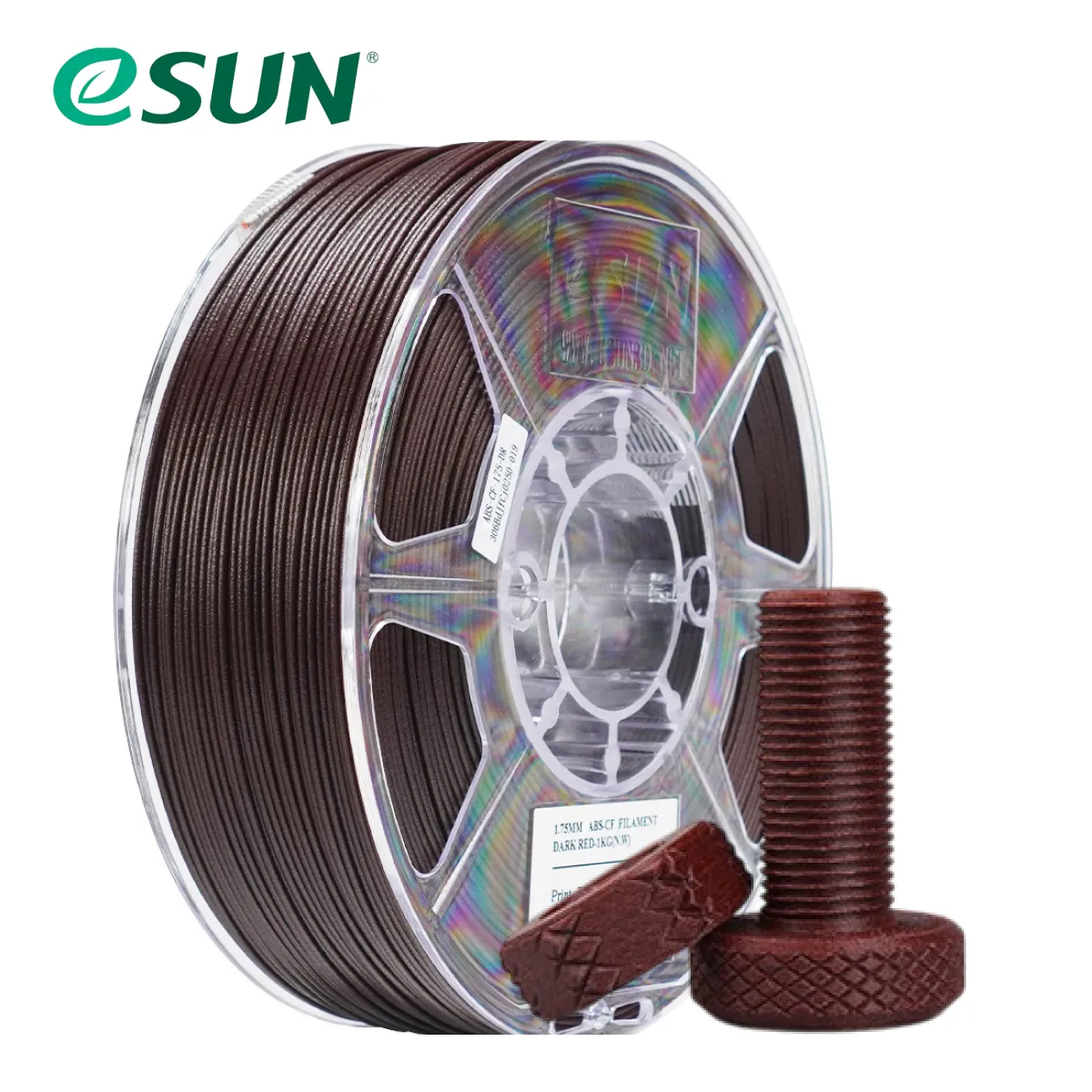 ABS CF DARK RED ESUN