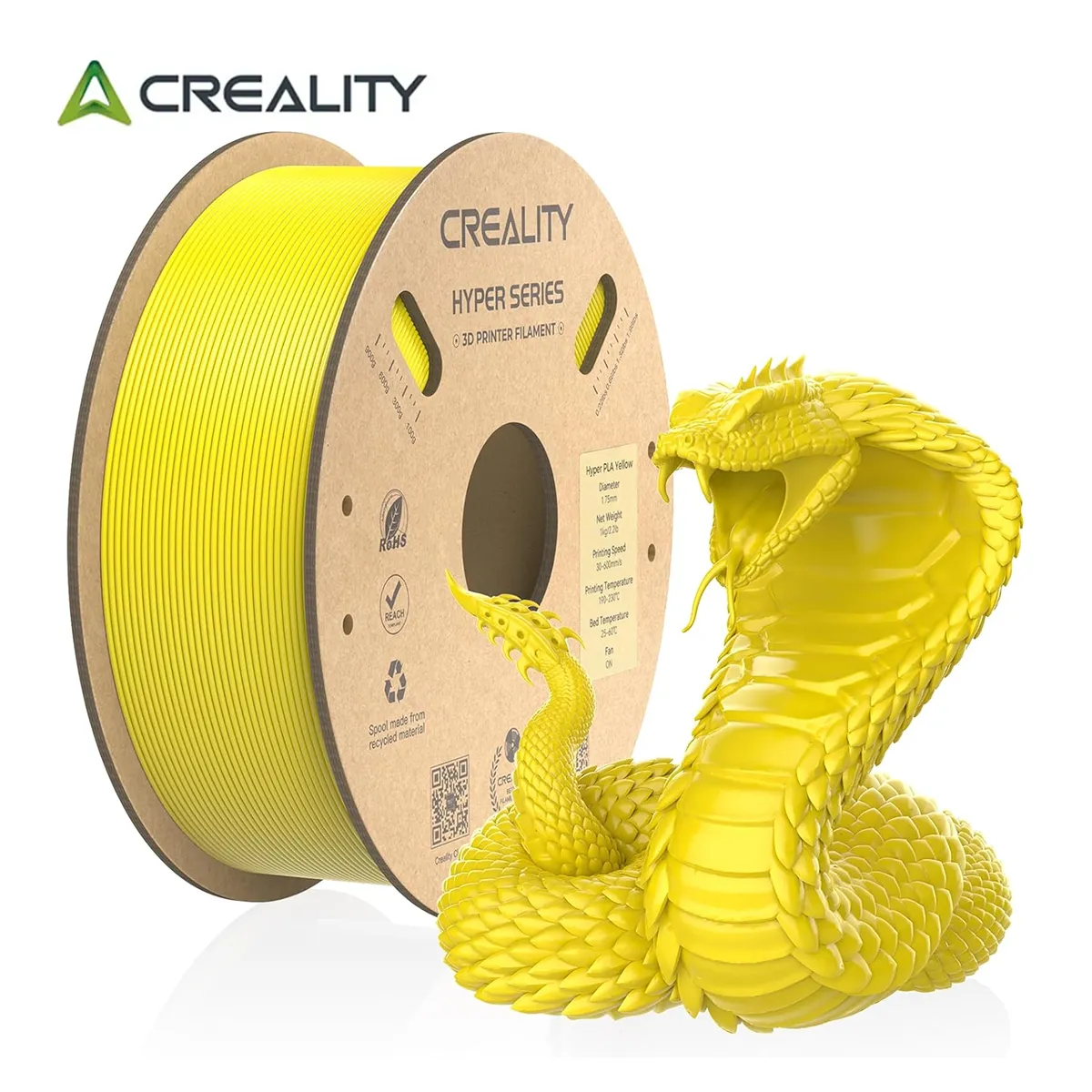hyer pla creality yellow