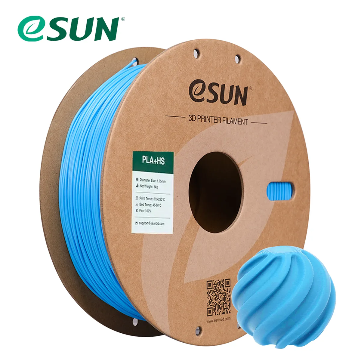 PLA+HS Alta velocidad esun sapce blue