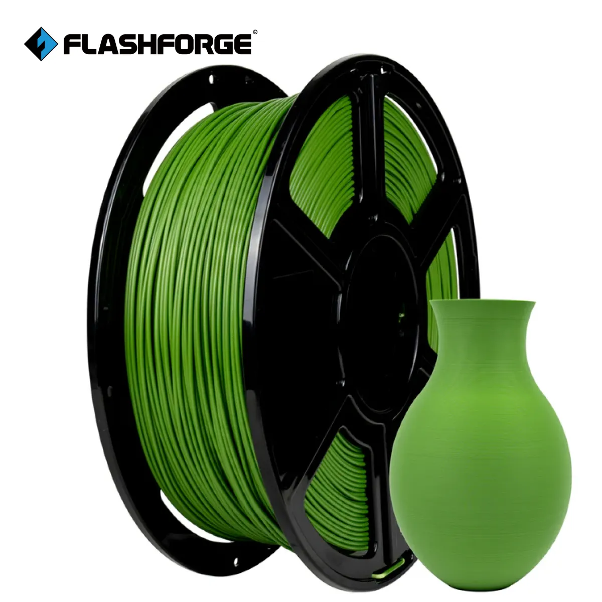 PLA MATTE 1.75mm 1Kg – Green