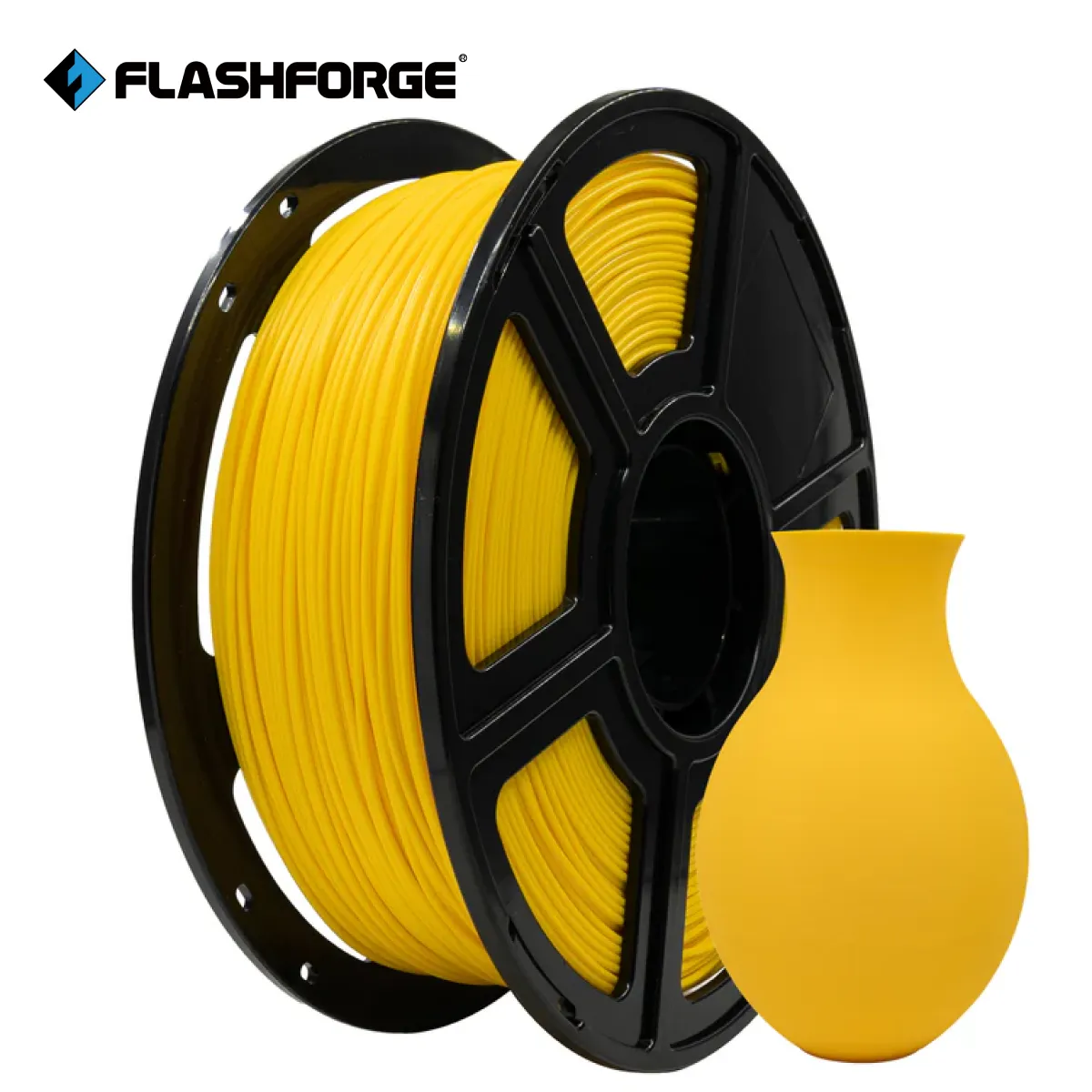 PLA MATTE 1.75mm 1Kg – Yellow